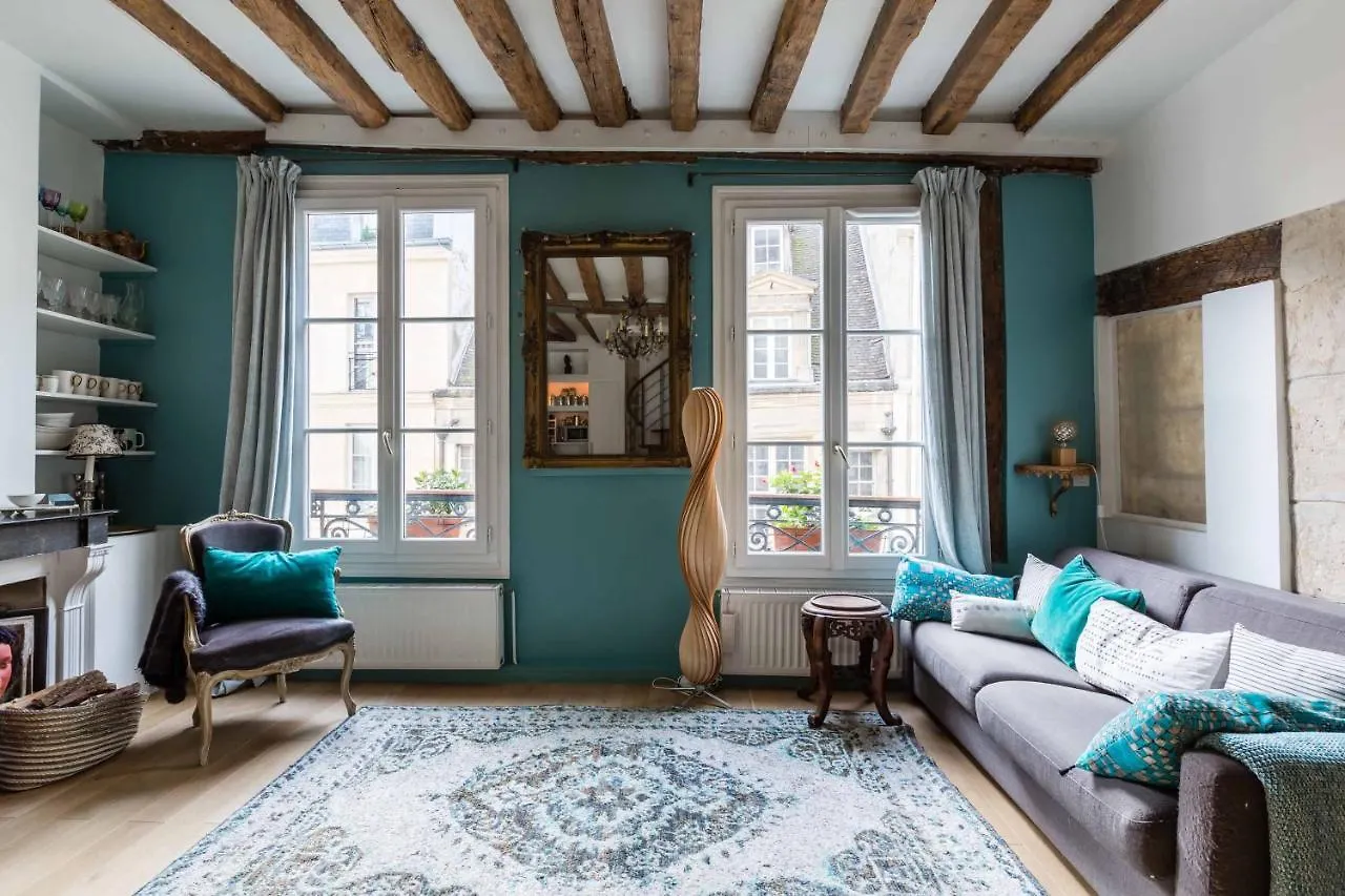 Veeve - Artistic Excellence In The Marais Апартаменты Париж